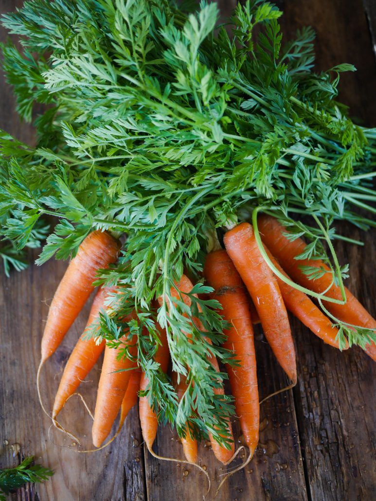 Soupe fanes de carottes - Recette facile