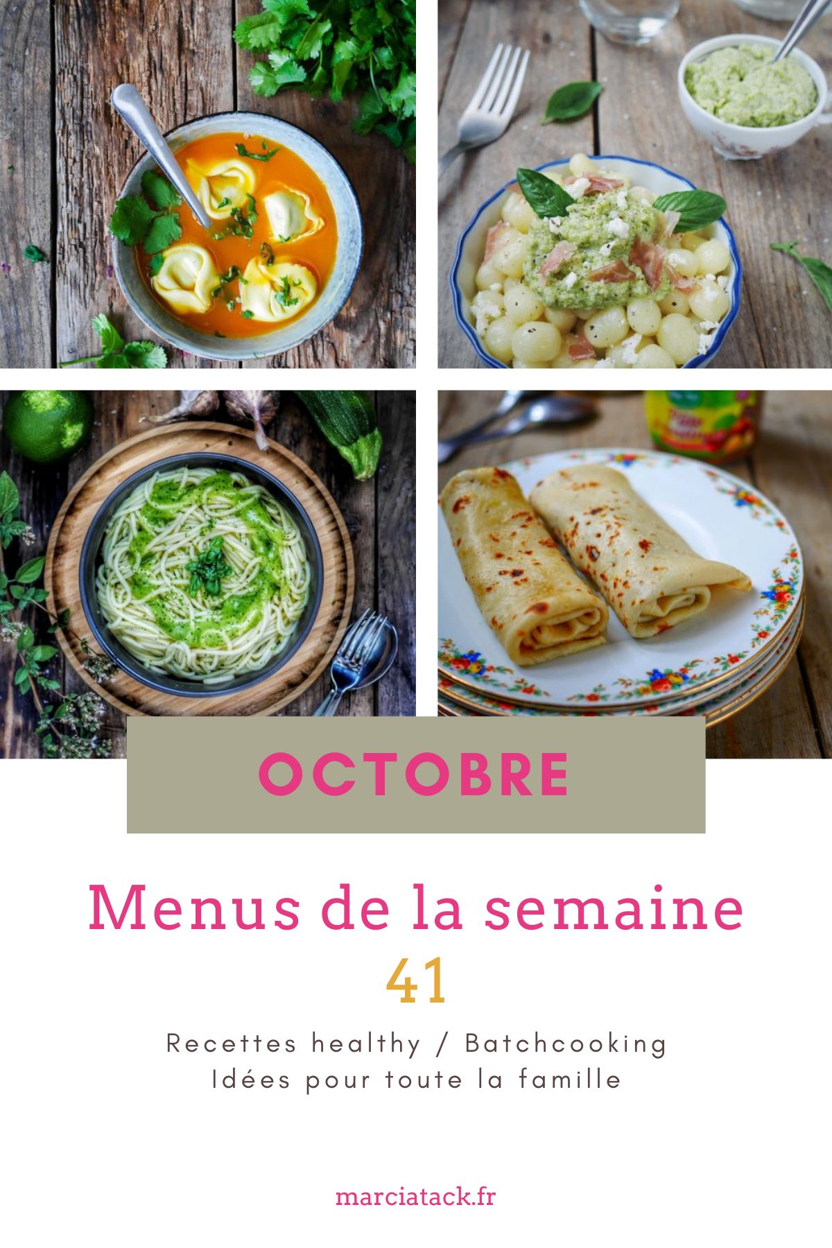 Marmiton Menu De La Semaine Du 5 Au 11 Octobre
