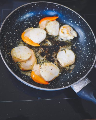 coquilles saint jacques poêlées au beurre