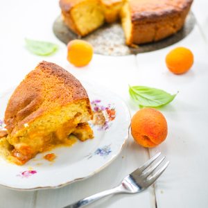 Gâteau yaourt à l'abricot