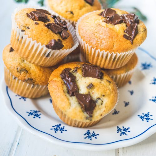muffins aux pépites de chocolat comme au starbuck cofee