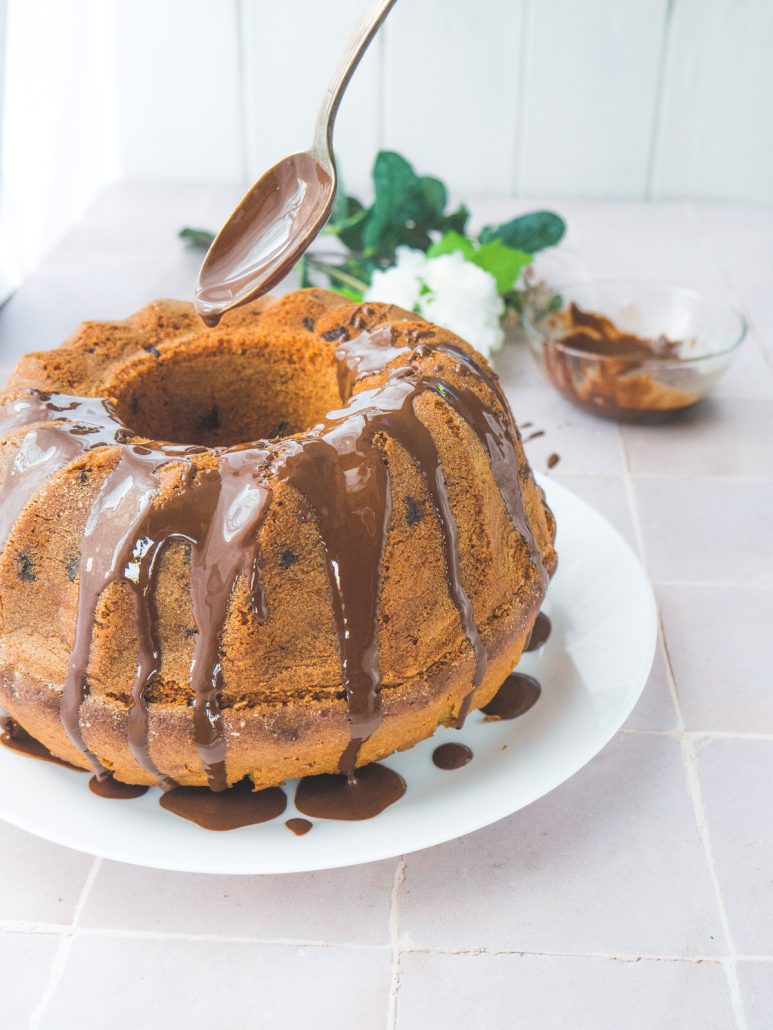 Gâteau Algérien aux pépites de chocolat