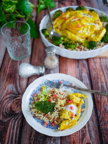 Poulet à la crème de curcuma