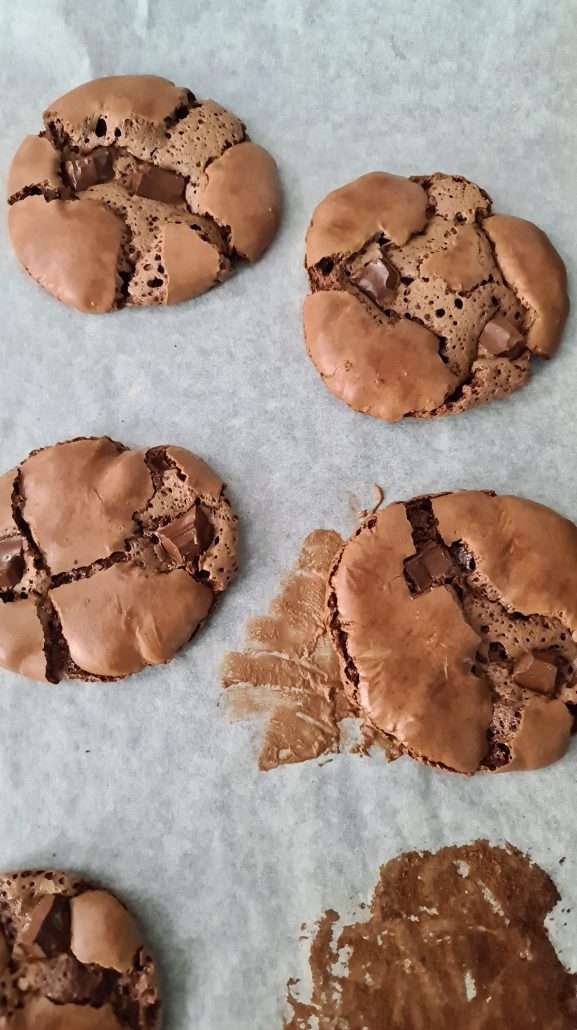 Cookies chocolat nuage