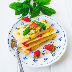 millefeuille aux fraises