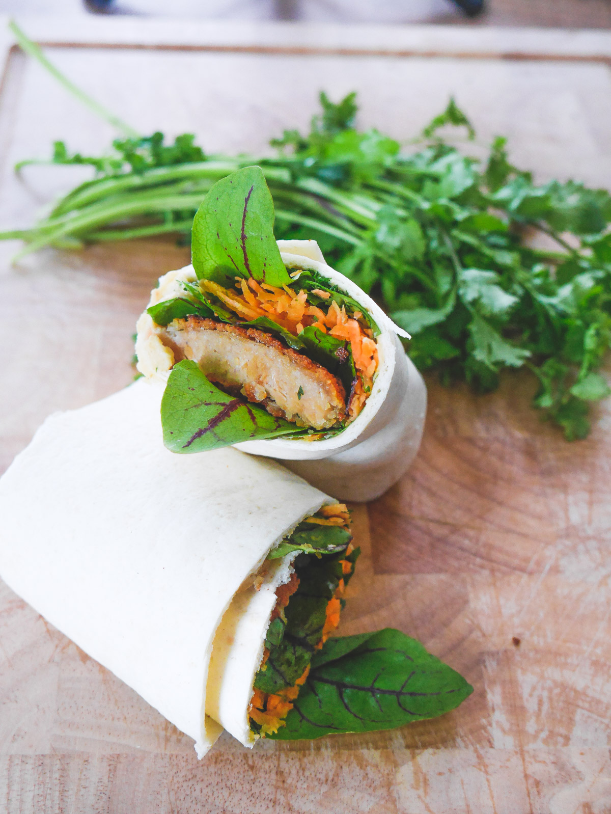 wraps nuggets végétal