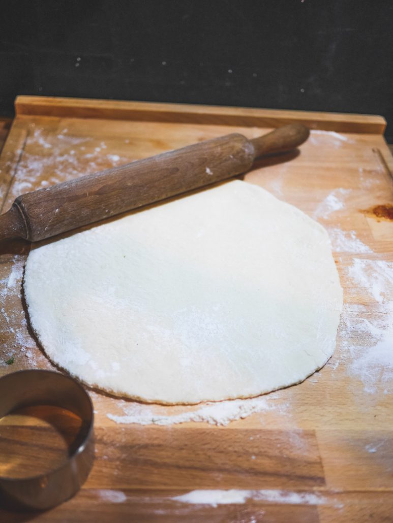 Pâte à pizza fine
