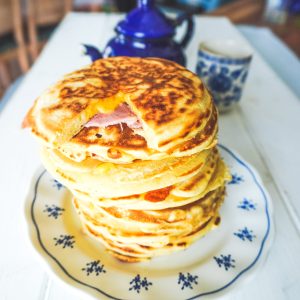pancakes jambon fromage