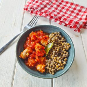 rougail aux chipolatas