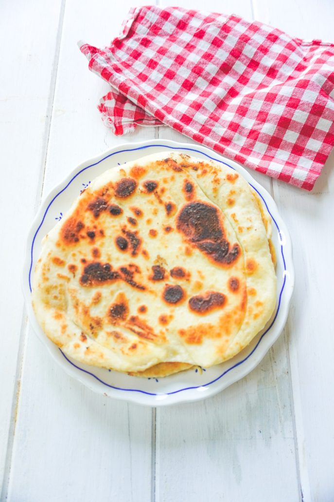 cheese naan façon tiktok