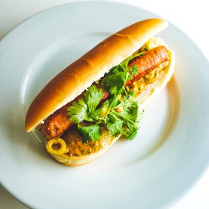 hot dog chipolatas poulet