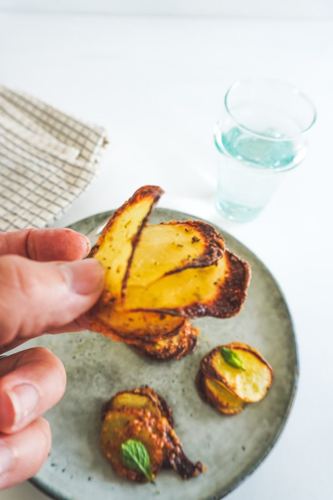 pommes de terre croustillantes