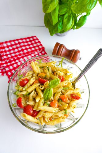 salade de pâtes à l'italienne
