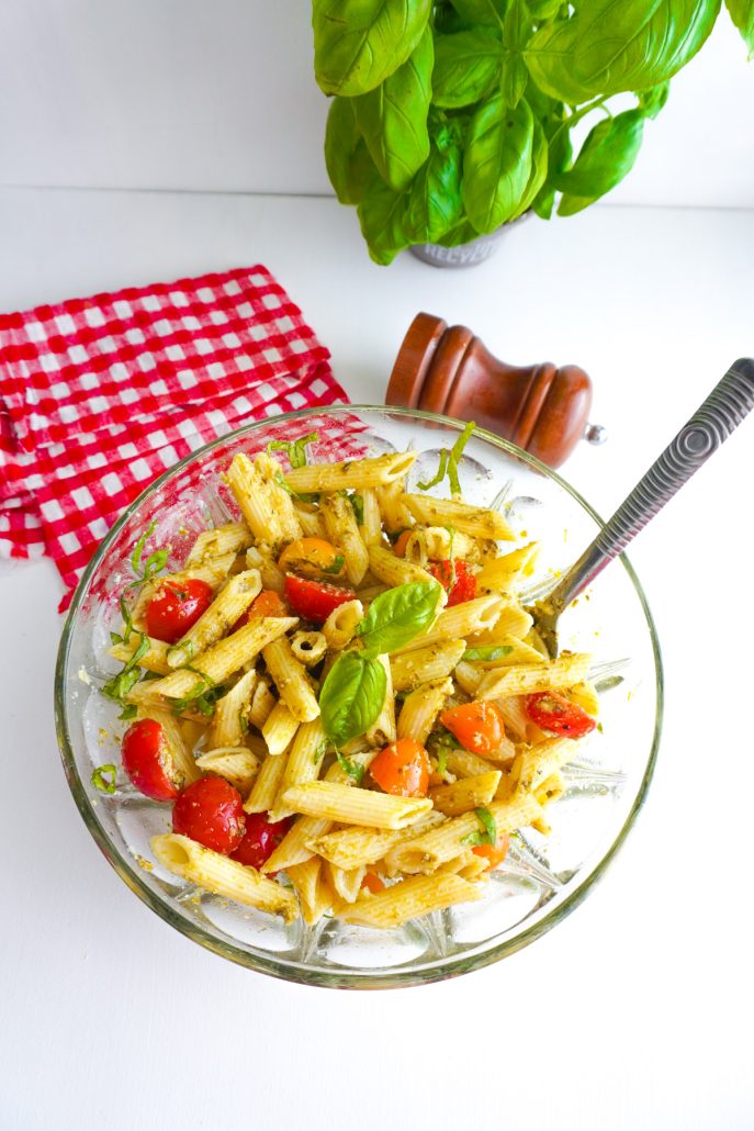 salade de pâtes à l'italienne