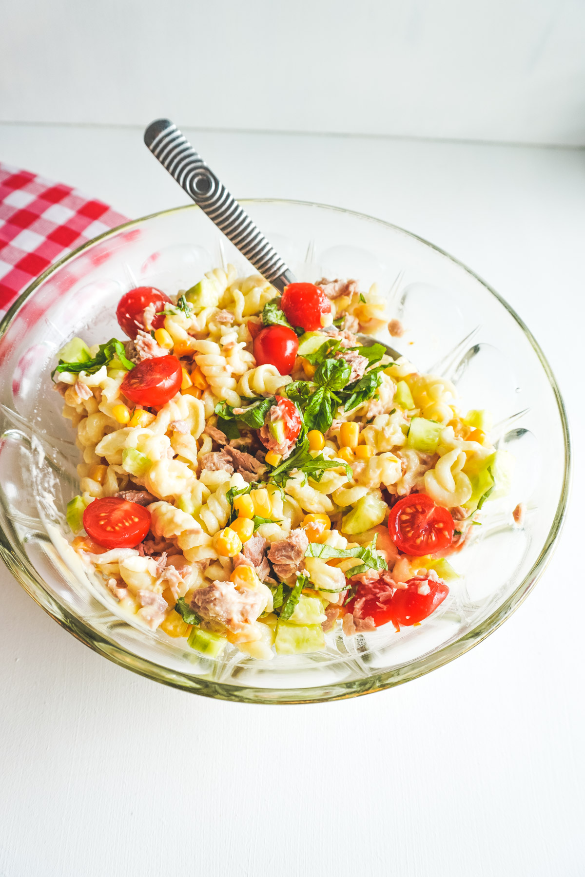Salade de pâtes au thon