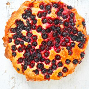 gâteau aux mûres