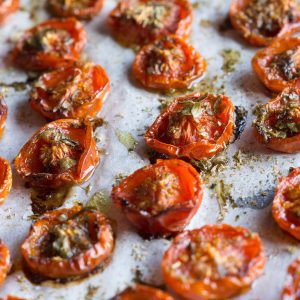 tomates séchées au four