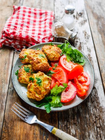 Beignets de poulet et pommes de terre à l'Airfryer