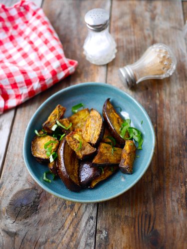 Frites d'aubergines à l'airfryer