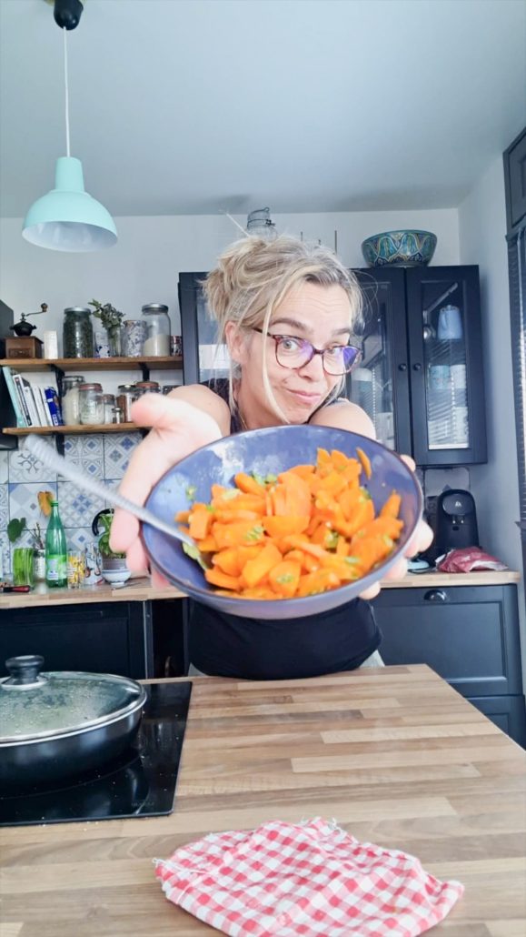 Salade de carottes à la marocaine
