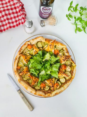 tarte étoile courgettes