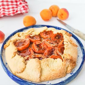 Tarte rustique abricots