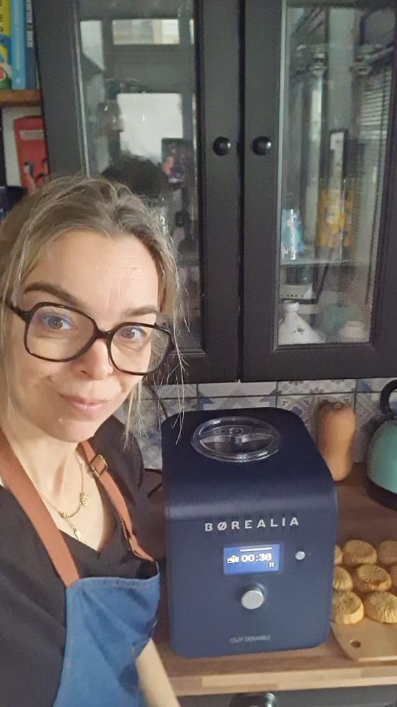 ma turbine à glace et yaourtière Borealia