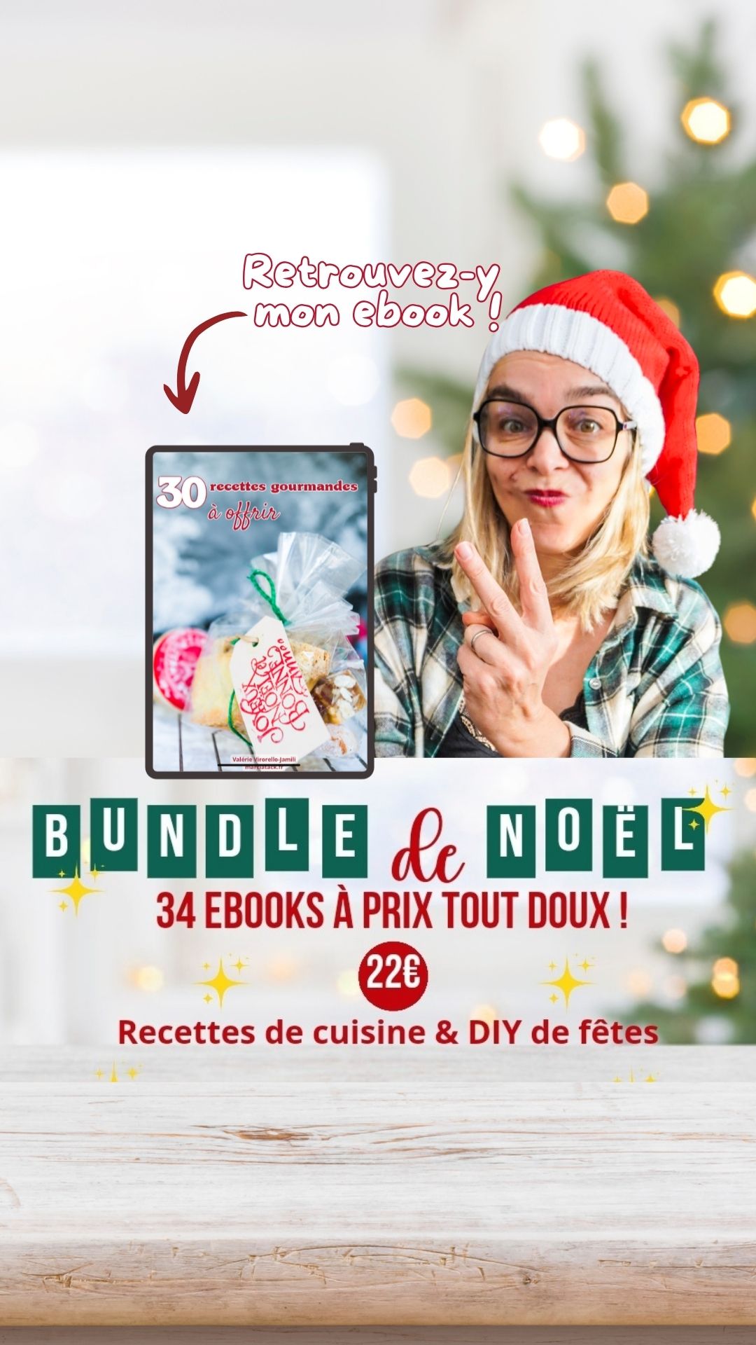 Bundle de Noël : 34 ebooks de recettes
