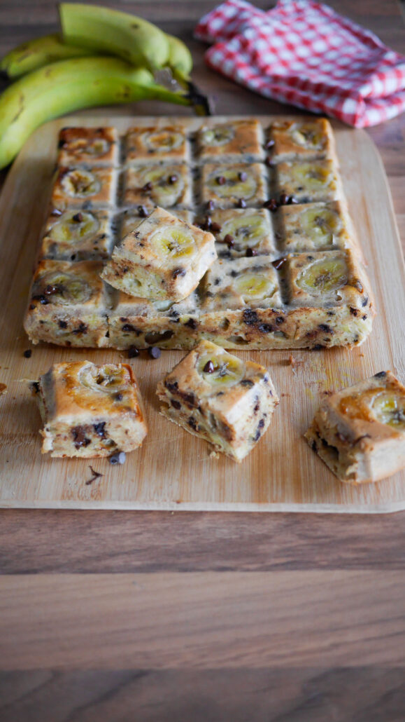 Gâteau banane beurre de cacahuète