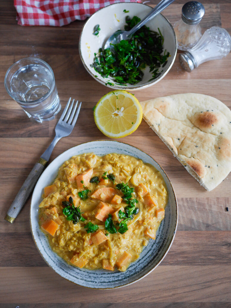 dahl de lentilles corail