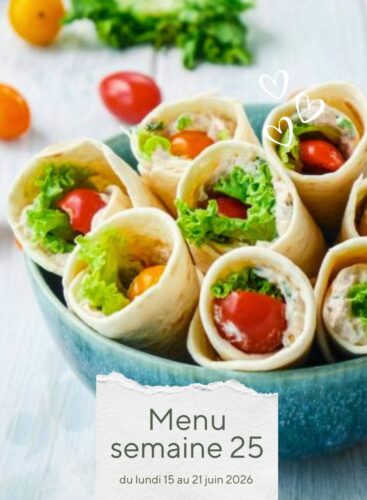 Menu de la semaine 25 – Recettes de Printemps