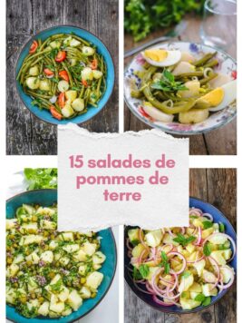 15 recettes de salades de pommes de terre froides