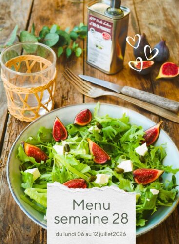 Menu de la semaine 28 – Idées repas du soir pour la famille