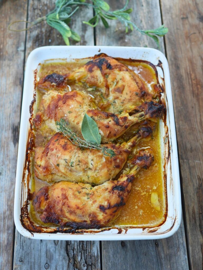 Cuisses de poulet au four - Recette facile