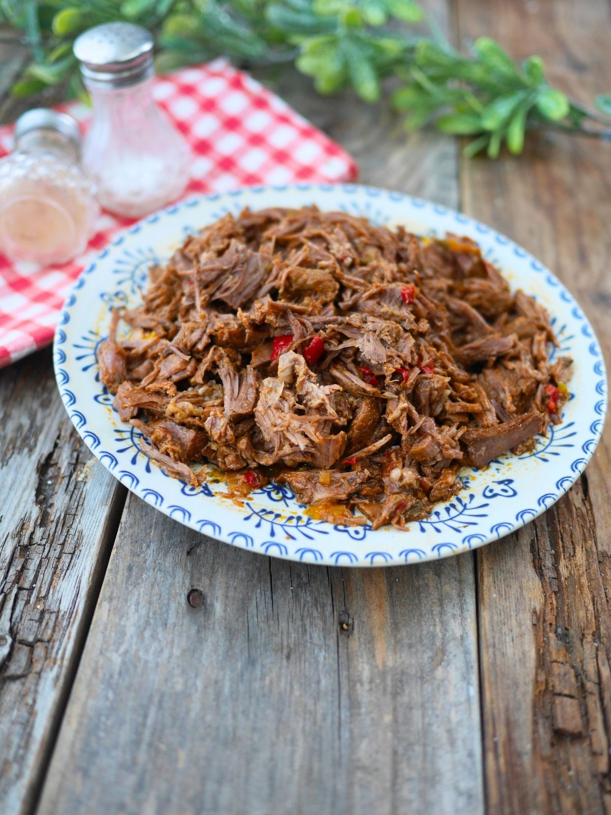 Assiette de pulled beef