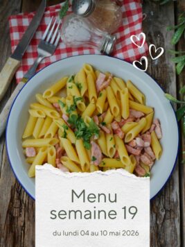 Menu de la semaine 19 – Recettes de Printemps