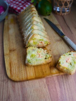 Cake saumon poireau moelleux