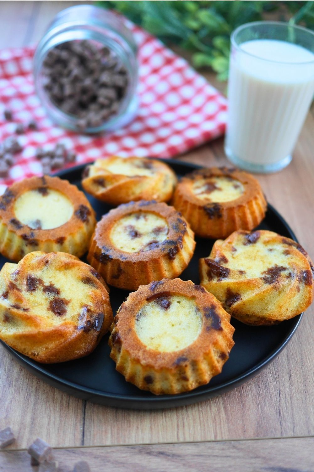 gateau pépites chocolat moule twist